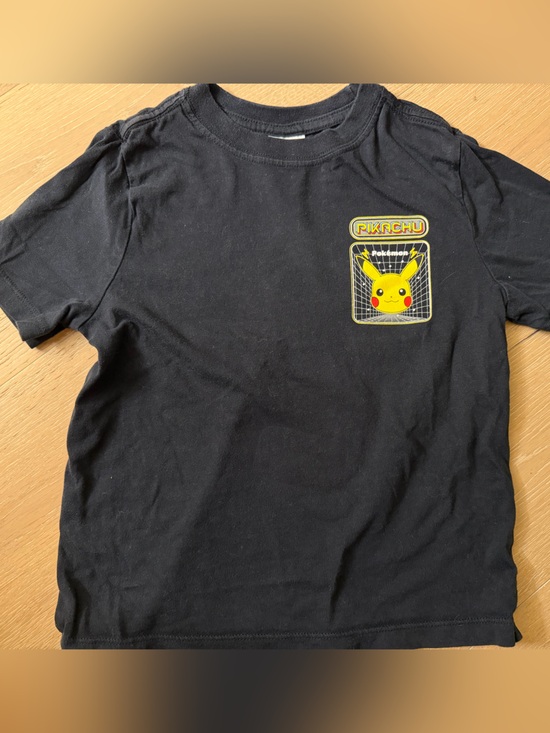 Hanna Andersson Other - Hanna Andersson Black Tee with Yellow Pikachu Graphic